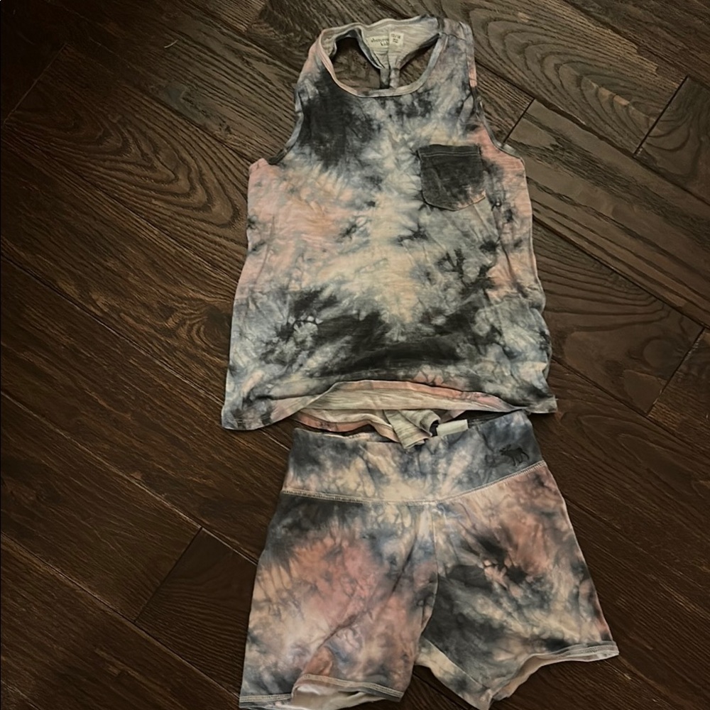 Tie-Dye Tank and Shorts Set